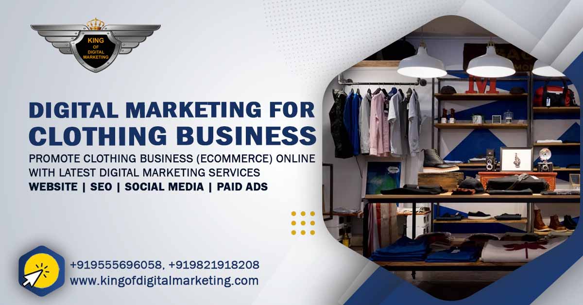 Digital Marketing For Clothing Brands,SEO,Social Media,PPC