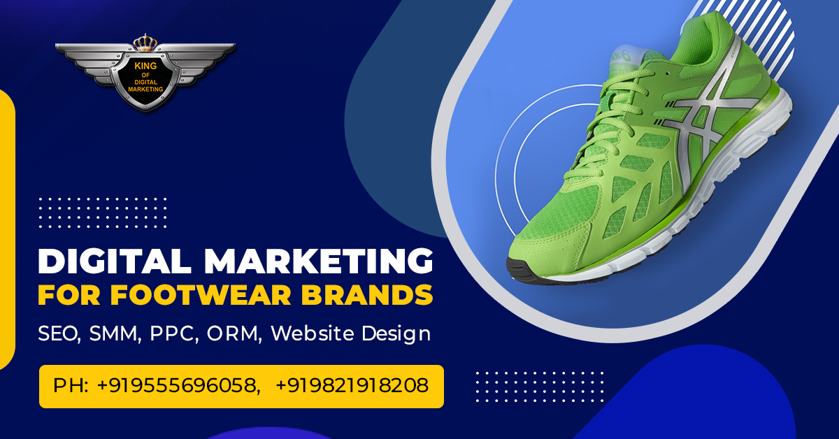 Digital Marketing for Footwear Brands,Social Media,SEO,PPC
